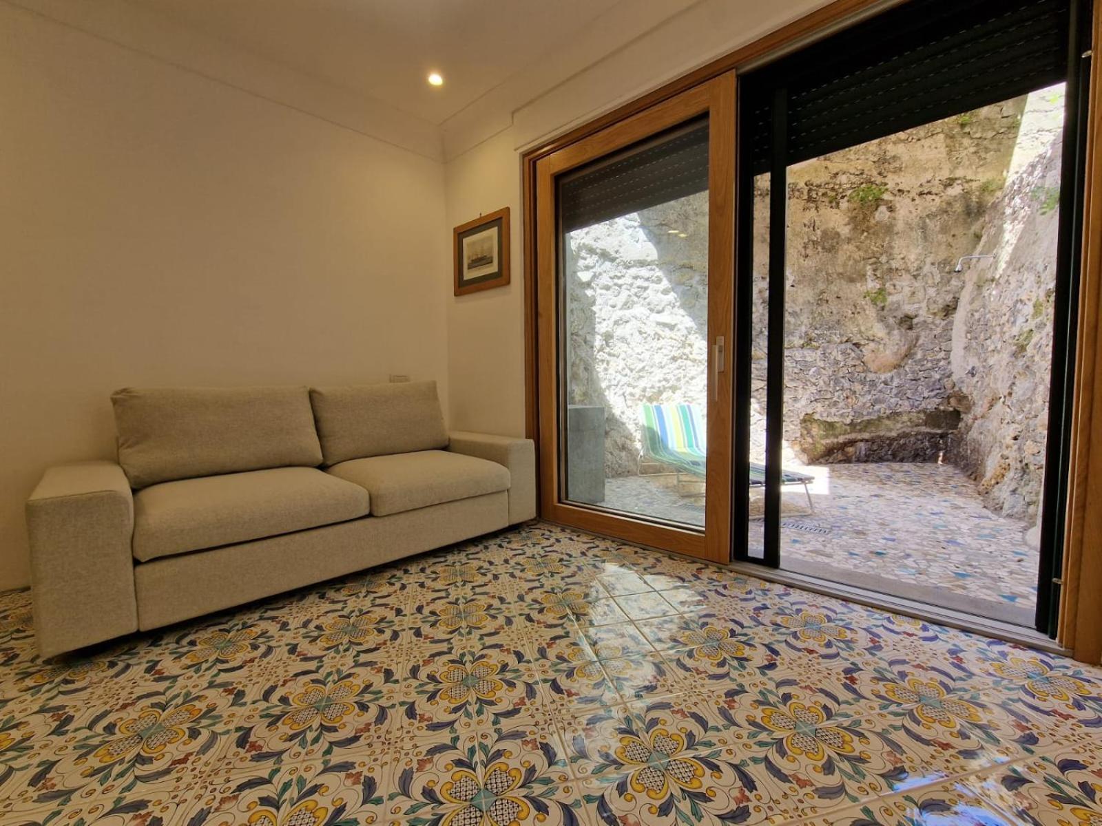 Casa Vacanze O'Mulin Ravello Via Fiume 2 Incrocio Pontone Habitación foto